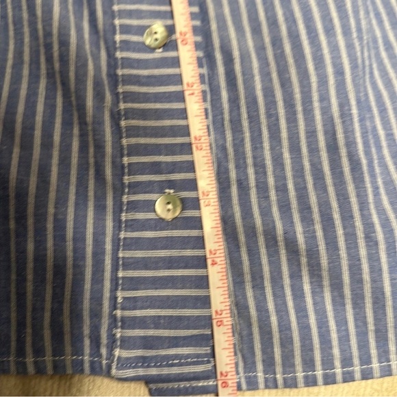 NWT Anthropologie Amadi Tansey Ruffled Button Down sz. Large - Picture 7 of 7